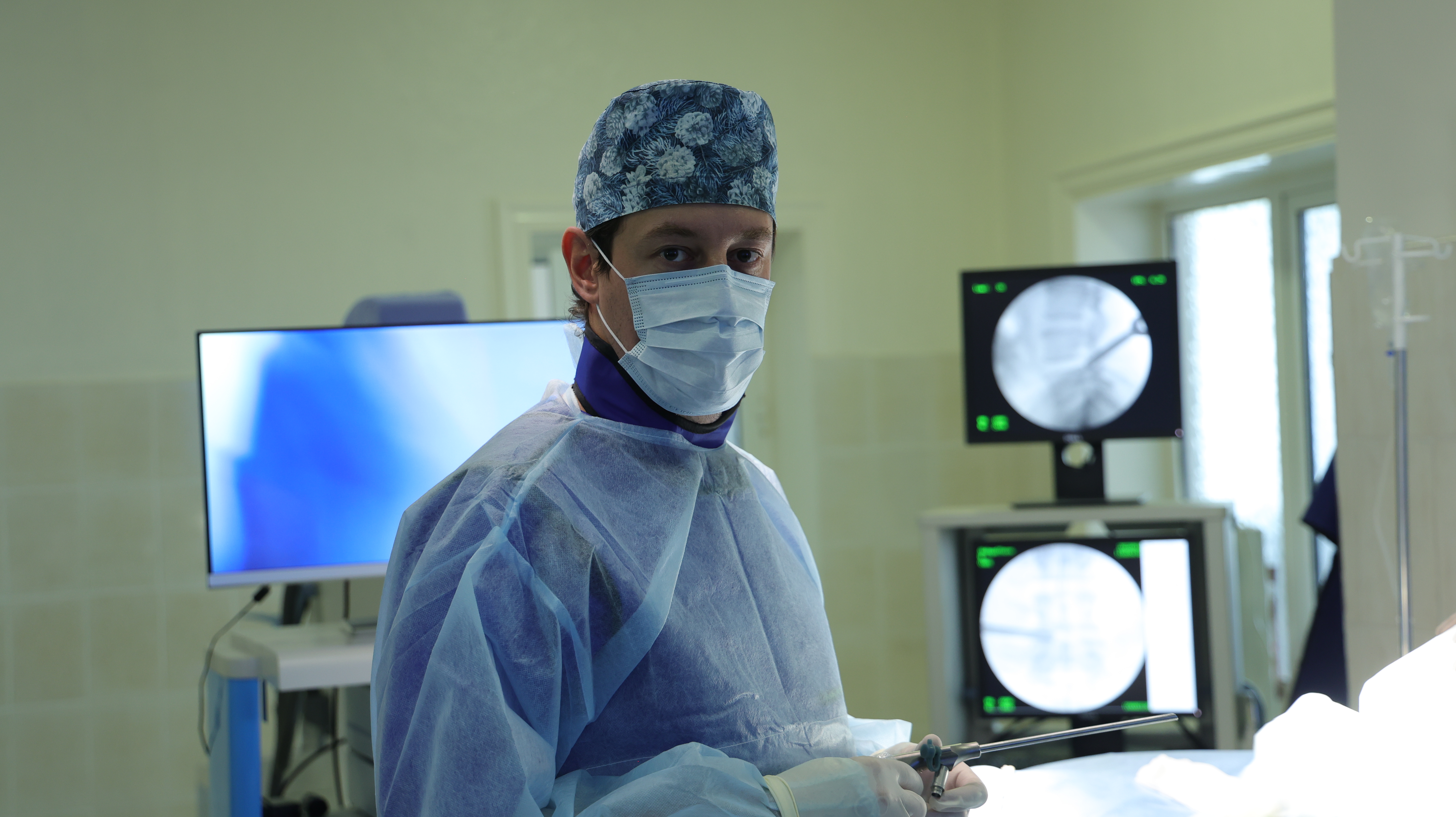 В операционной